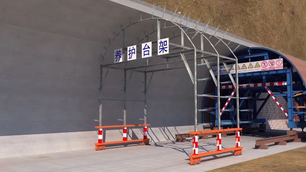 岑溪市隧道施工动画制作公司 - 隧道施工工艺和施工方法 - 隧道施工汇报动画视频 - bim 工程施工动画